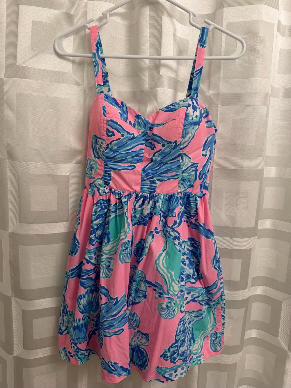 Lilly Pulitzer Ardleigh dress Barefoot Princess Pink Pout seashell size 2